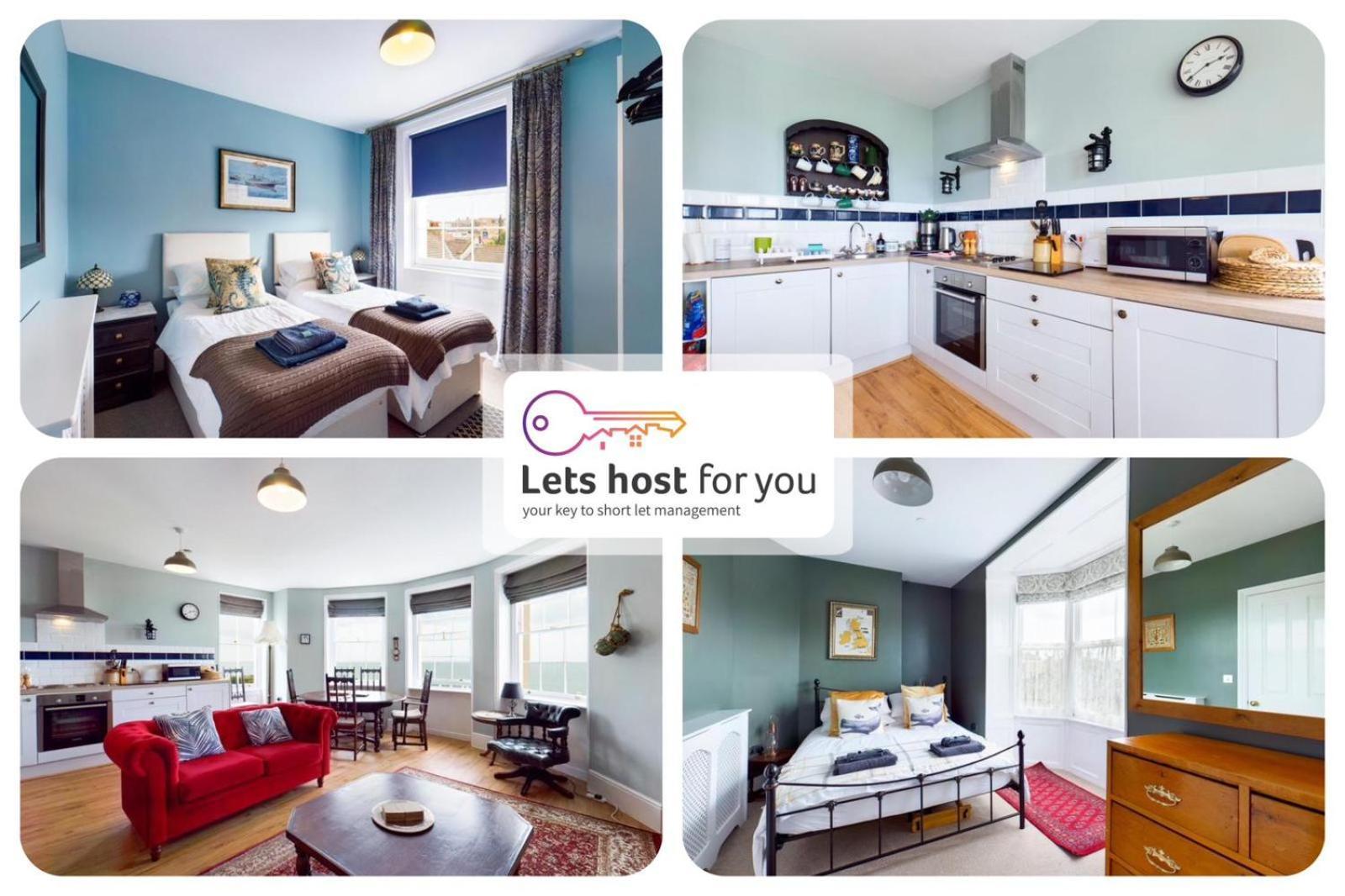Apartamento Captain'S Quarters - Stunning Sea Views Margate Exterior foto